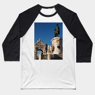 Statue Of The Marquis Of Pombal - 1 © Baseball T-Shirt